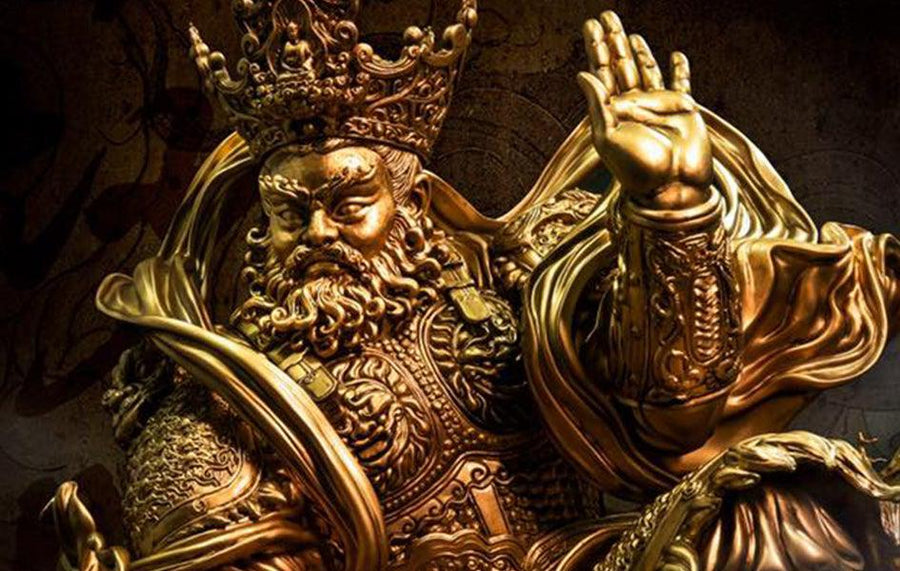 Guardian of Heaven Statue - GOLD