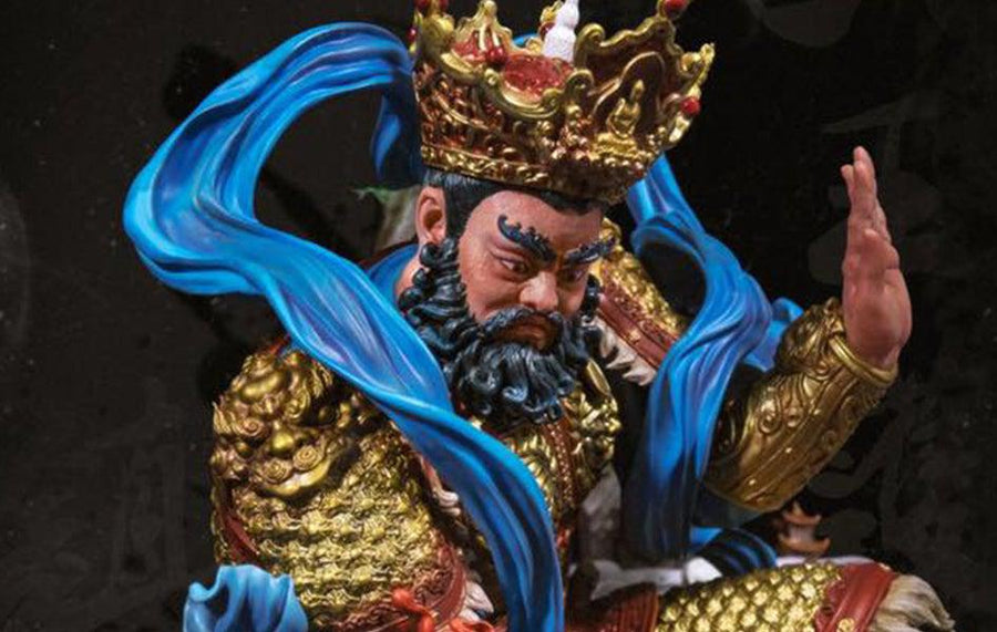 Guardian of Heaven Statue - COLOR