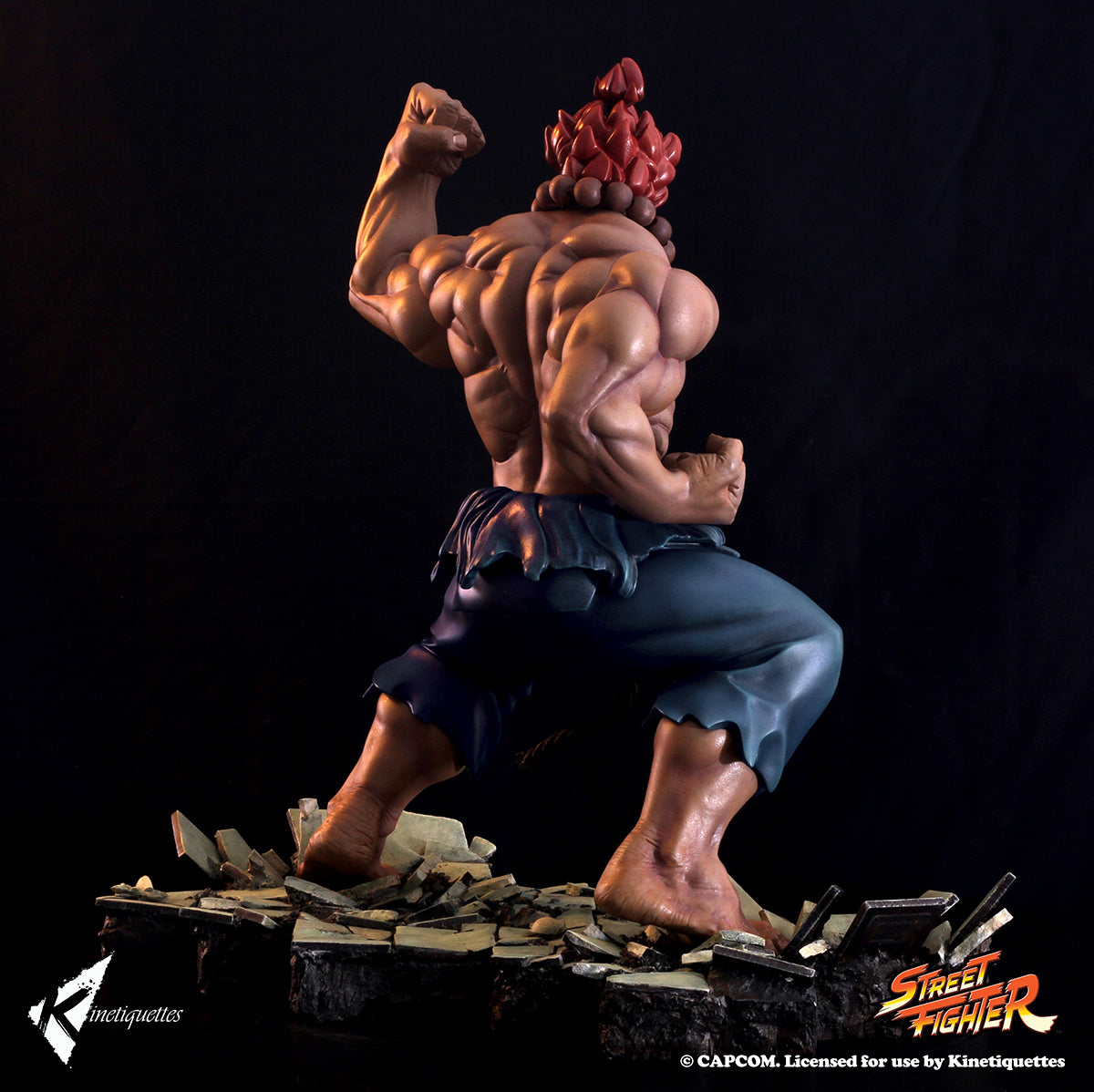 Action Nations 1/6 Scale Street Fighter IV Action Figure - Akuma