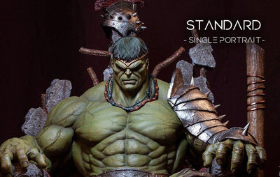 Green Scar Hulk STANDARD 1/4 Scale Statue