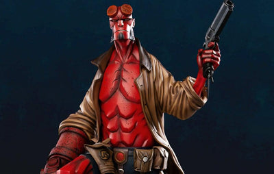 Hellboy 1/4 Scale Statue (Mignola Comic)