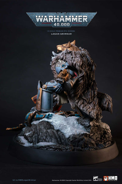 Warhammer 40,000: Logan Grimnar Statue