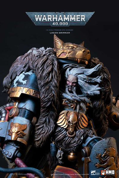 Warhammer 40,000: Logan Grimnar Statue