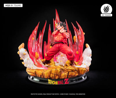 Dragon Ball Z HQS Goku Kaio-ken Statue