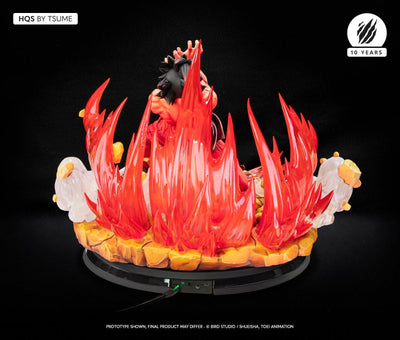 Dragon Ball Z HQS Goku Kaio-ken Statue