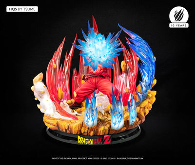 Dragon Ball Z HQS Goku Kaio-ken Statue