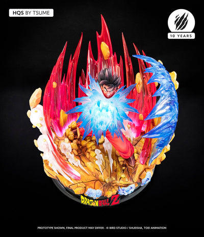 Dragon Ball Z HQS Goku Kaio-ken Statue