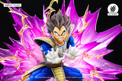 Dragon Ball Z HQS Vegeta Galick Gun Statue