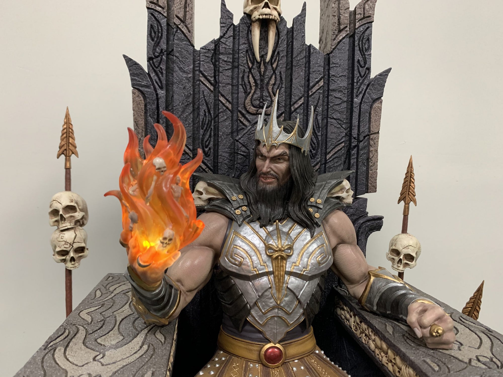 A Hade It Is A Statue Of Lord Hades Ruler Of The Underworld
