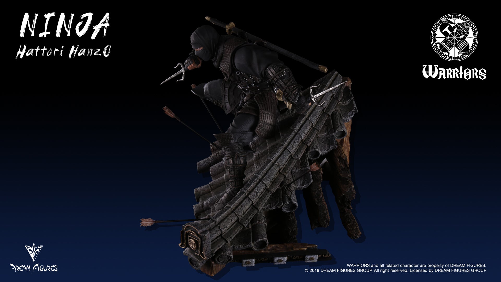 Ninja Hattori Hanzo 1/4 Scale Premium Statue