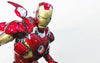 IRON MAN Mark VII 1/4 Scale Statue - DISPLAYED