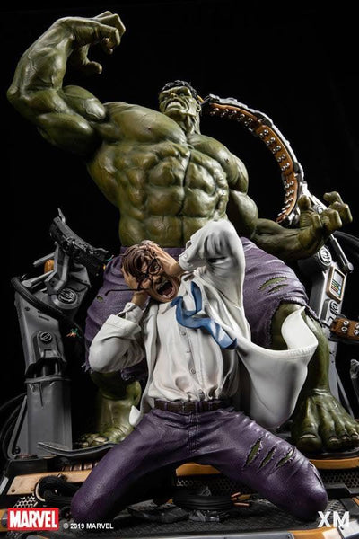 HULK TRANSFORMATION 1/4 Scale Statue 2