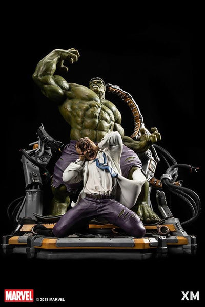 HULK TRANSFORMATION 1/4 Scale Statue 2
