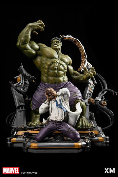 HULK TRANSFORMATION 1/4 Scale Statue 2