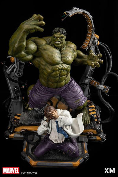 HULK TRANSFORMATION 1/4 Scale Statue 2