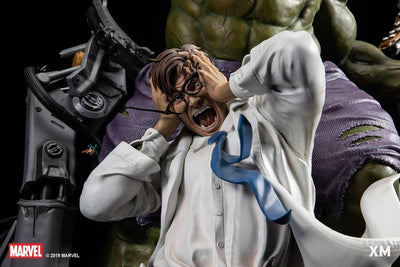 HULK TRANSFORMATION 1/4 Scale Statue 2