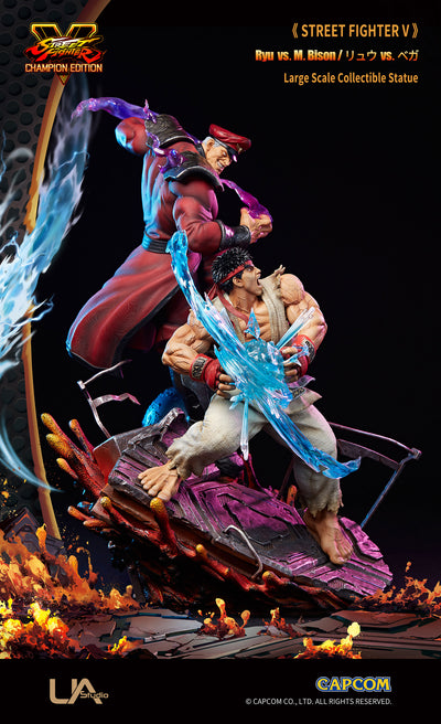 Street Fighter V Champion Edition - Ryu vs. M. Bison 1/6 Scale Statue