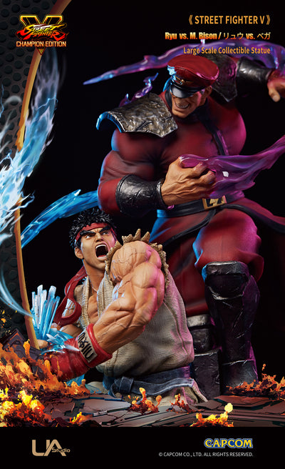 Street Fighter V Champion Edition - Ryu vs. M. Bison 1/6 Scale Statue