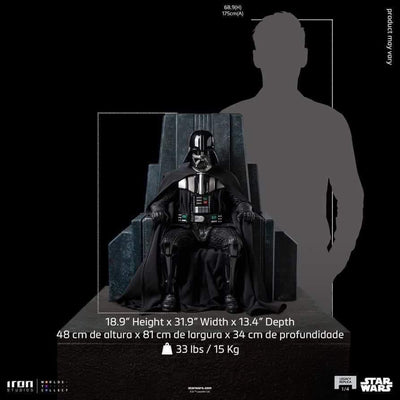 Darth Vader on Throne Legacy Replica 1/4