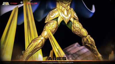 Aries Mu and Kiki  1/6 Scale Statue Set