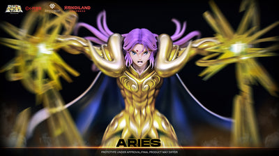 Aries Mu and Kiki  1/6 Scale Statue Set