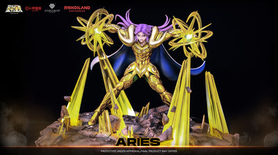 Aries Mu and Kiki  1/6 Scale Statue Set