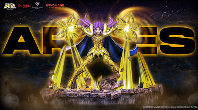 Aries Mu and Kiki  1/6 Scale Statue Set