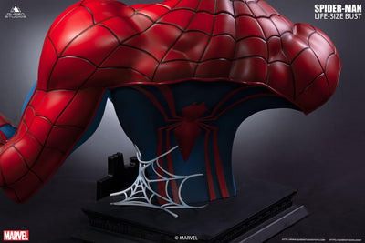 Spiderman BLUE/RED 1:1 Lifesize Bust (DISPLAYED)