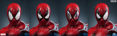 Spiderman BLUE/RED 1:1 Lifesize Bust (DISPLAYED)