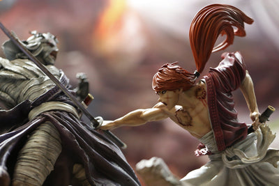 RUROUNI KENSHIN - KENSHIN VS SHISHIO Statue