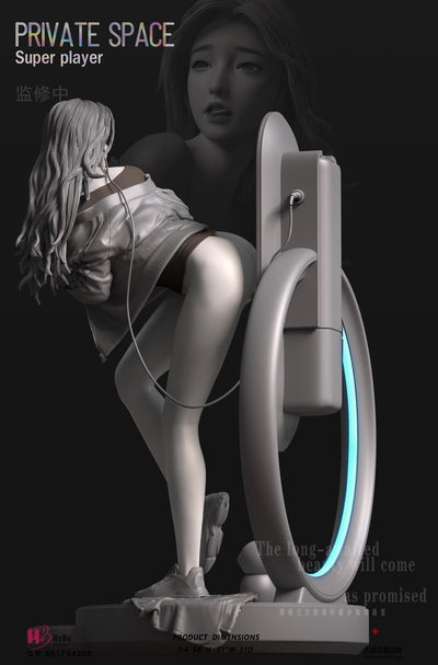 Private Space Series - Super Player 1/4 Scale Statue