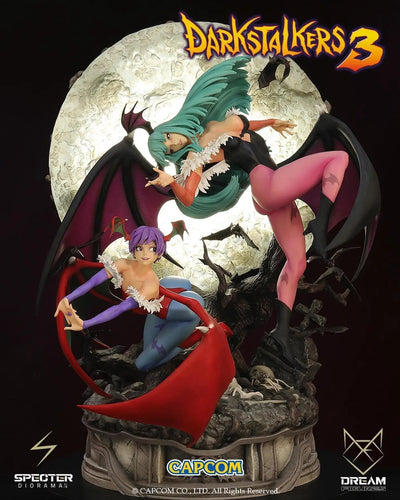 Darkstalkers 3 - Morrigan and Lilith 1/6 Scale Diorama