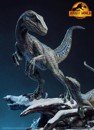 Jurassic World Dominion - Blue and Beta 1/7 Scale Statue