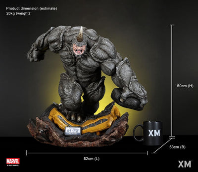 Rhino 1/4 Scale Statue