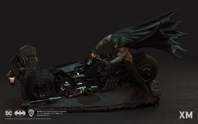 Batman - White Knight (Batcycle Edition) 1/4 Scale Statue