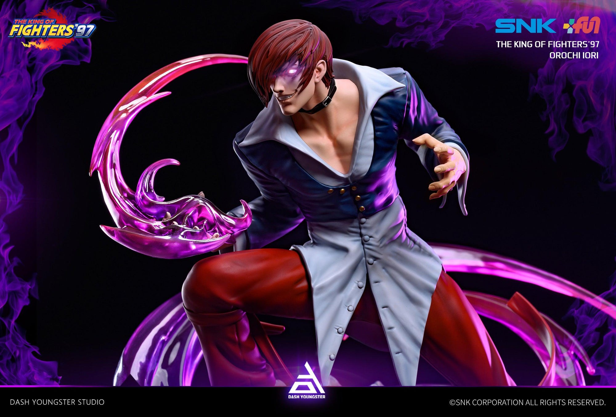 King of Fighters '97 - Iori Yagami 1/4 Scale Statue - Spec Fiction