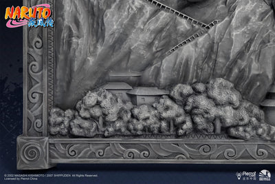 Naruto Shippuden - Hokage Rock (Stone Coloured Version) 3D Art Frame