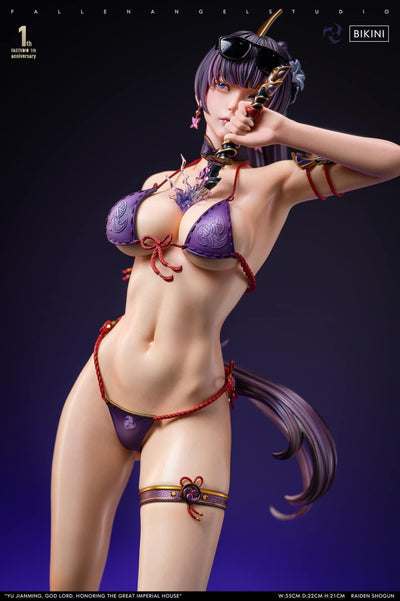 Raiden Shogun (Bikini Version) 1/4 Scale Statue