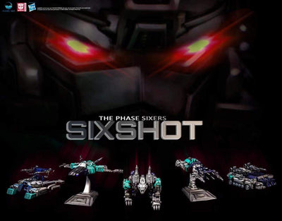 Transformers Sixshot Premium Statue AzureSea Studio
