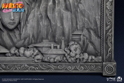 Naruto Shippuden - Hokage Rock (Stone Coloured Version) 3D Art Frame