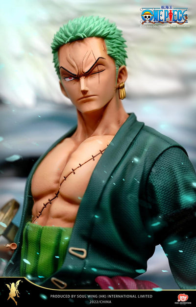 One Piece - Roronoa Zoro vs Monet 1/6 Scale Statue