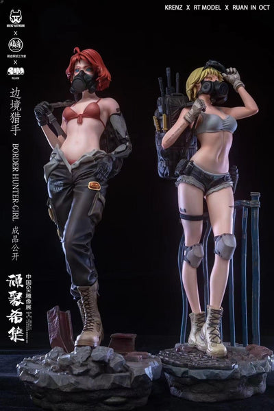 Border Hunter Rita and Anna 1/6 Scale Statue Set