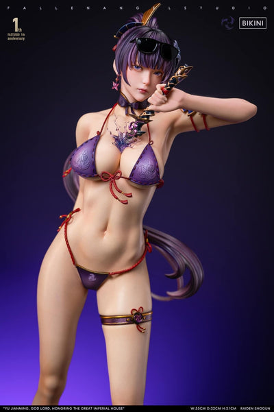 Raiden Shogun (Bikini Version) 1/4 Scale Statue