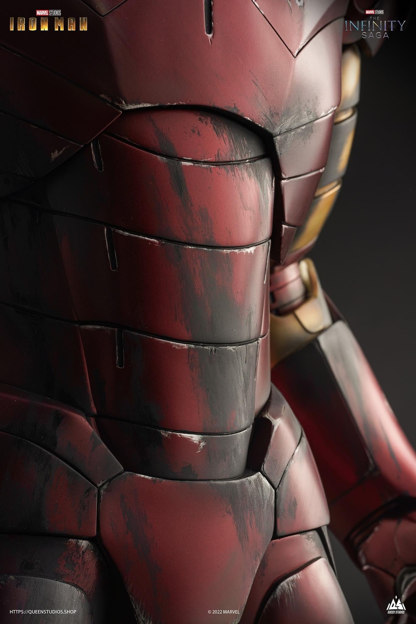 Iron Man Mark 3 (Battle Damaged) 1/2 Scale Statue