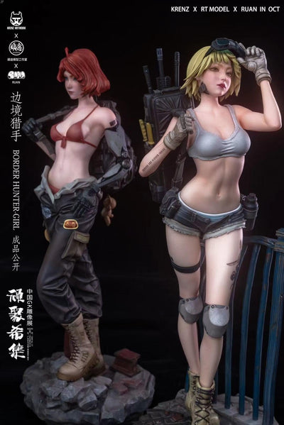 Border Hunter Rita and Anna 1/6 Scale Statue Set