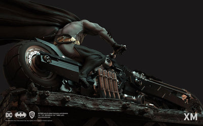 Batman - White Knight (Batcycle Edition) 1/4 Scale Statue