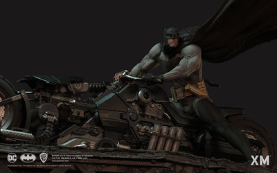 Batman - White Knight (Batcycle Edition) 1/4 Scale Statue