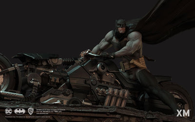 Batman - White Knight (Batcycle Edition) 1/4 Scale Statue