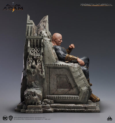 Black Adam on Throne 1/4 Scale Statue
