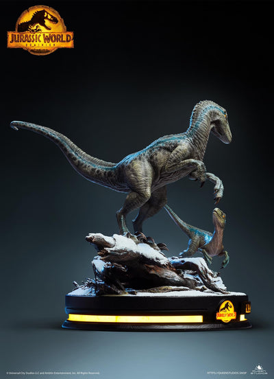 Jurassic World Dominion - Blue and Beta 1/7 Scale Statue
